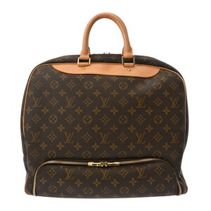 Louis Vuitton Monogram Evasion Brown Canvas Boston Bag